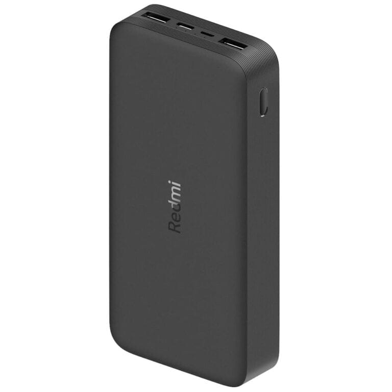 20000mAh Redmi 18W Fast Charge Power Bank Black