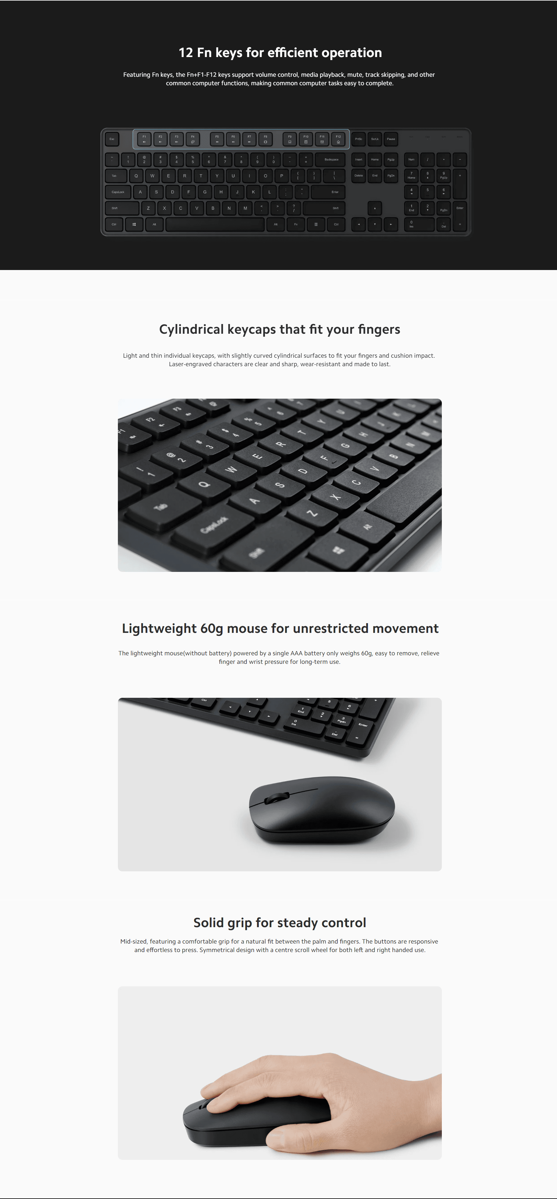 Xiaomi Wireless Keyboard and Mouse Combo