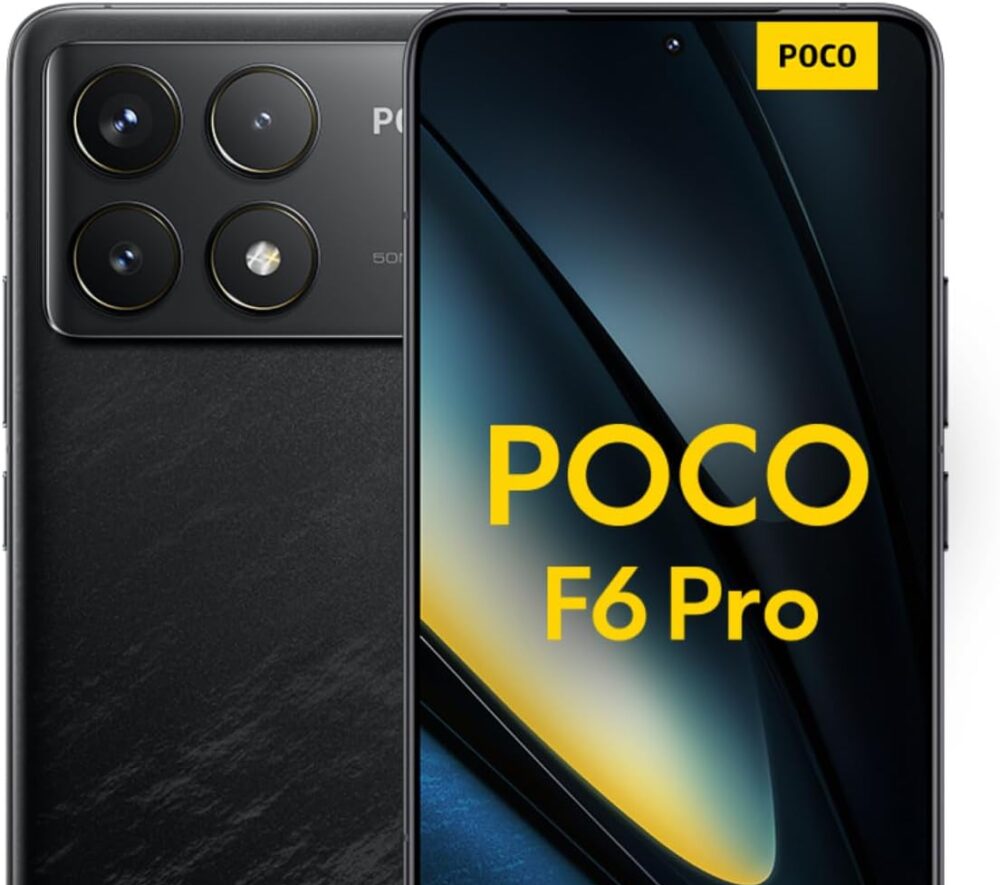 Xiaomi POCO F6 Pro 5G Mobile, Black (12GB Ram+512 GB)