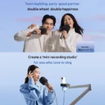 SUNSKY Original Xiaomi Mijia Bluetooth 5.1 Stereo Noise Reduction Karaoke Microphone