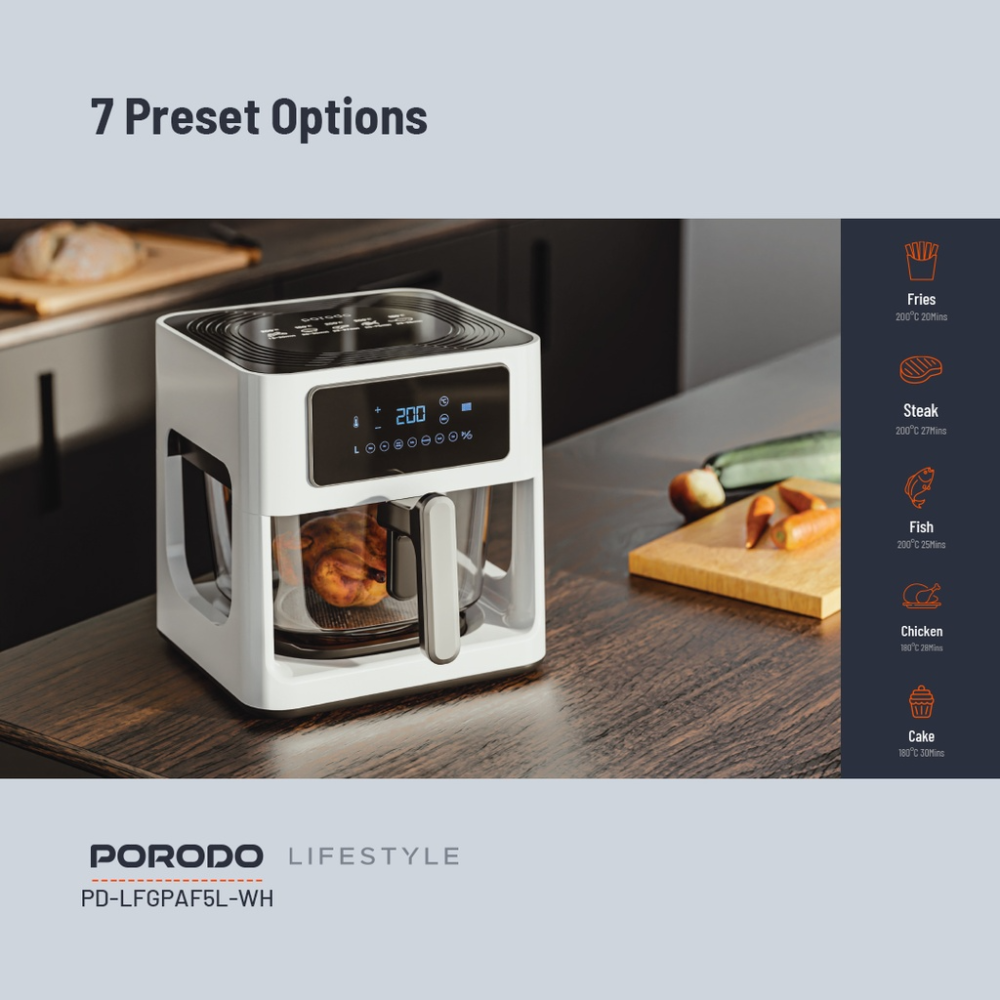 PD-LFGPAF5L-WH-Porodo-LifeStyle-5L-Glass-Pot-Air-Fryer-White.png