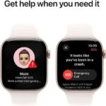 Apple Watch Series 10 GPS 42mm Rose Gold Aluminium Case with Light Blush Sport Band - S/M