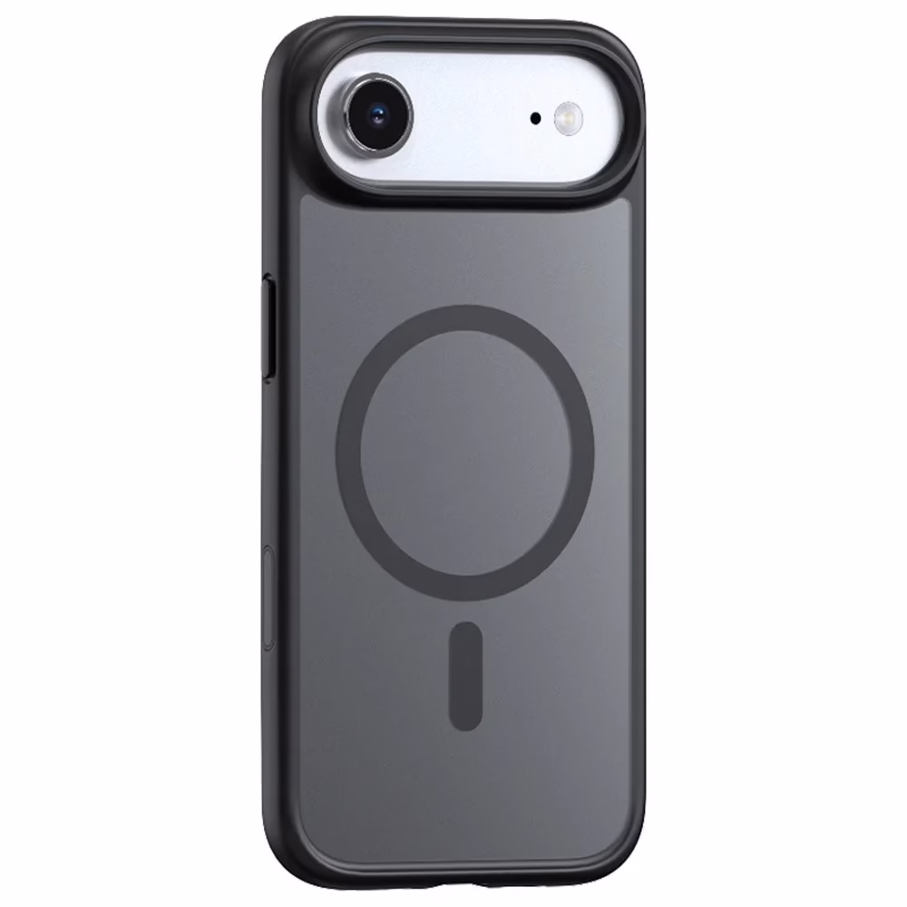 TORRAS Guardian Mag Series Case for iPhone 17 Air 66 inch Magnetic Shockproof Mil Grade Drop Protection MagSafe Compatible Translucent Anti Scratch Protective Cover Black