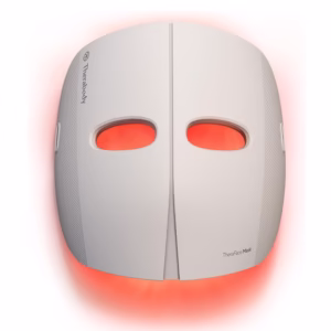 TheraFace Mask LED Light Therapy Skin Care Face Mask with Vibrating Massage - FSA Eligible Blue & Red Light Therapy for Face - LED Face Mask Facial...