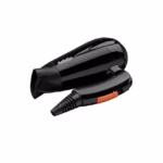 Babyliss Dc Dryer 2000W Travel Dual Voltage Fast Drying 2 Heat/ Speed Settings Nozzle Folding Handle Light - 5344SDE
