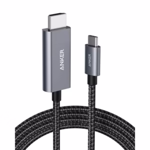 Anker USB-C to HDMI Nylon cable 6FT Black
