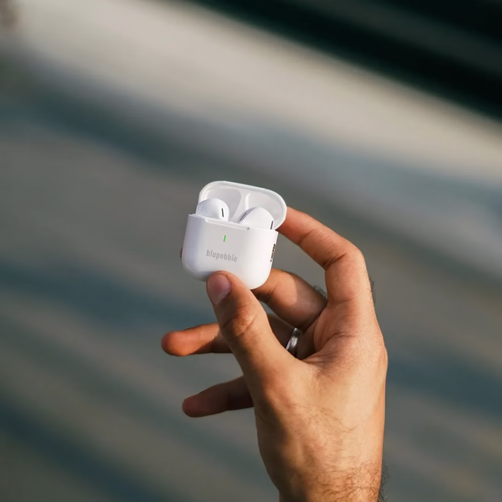 Blupebble TuneFlow True Wireless Earbuds White BP-TWSTUNEFLOW-WH