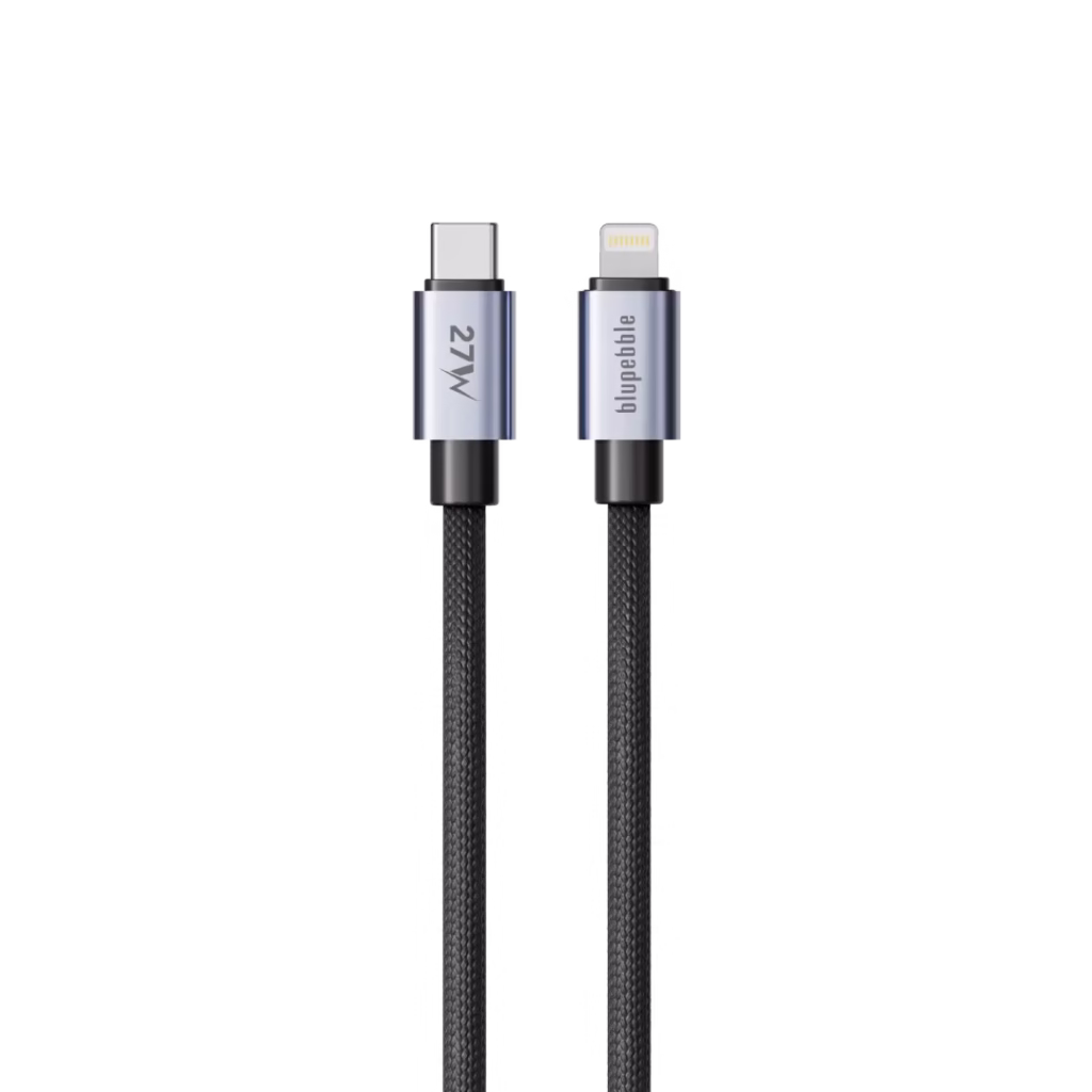 Blupebble PowerFlow 27W USB-C To Lightning Braided Cable
