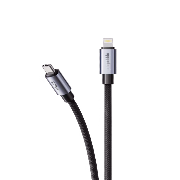 Blupebble PowerFlow 27W USB-C To Lightning Braided Cable