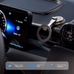 Blupebble Road Mag Magnetic Versatile Mount w MagSafe 360° Rotation Phone Holder Black BP-ROADMAG-BK