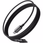 Blupebble PowerFlow USB-A To USB-C Cable PD 66W 1.2-Meter Black BP-USBA2C1.2M66W-BK