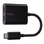 BELKIN ROCKSTAR™ USB C AUDIO + USB-C CHARGE ADAPTER WITH FAST CHARGING