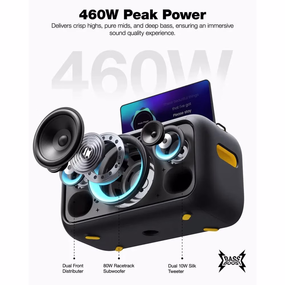 Ikarao BREAK X1 Smart Party Speaker with Screen