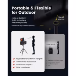 Ikarao BREAK X1 Smart Party Speaker with Screen - Image 2