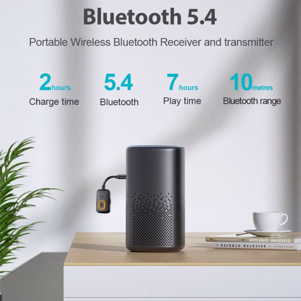 Blupebble Airlync Bluetooth 5.4 Airplane Adapter