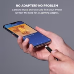 Belkin Lightning In-Ear Earbud for iPhones Black