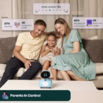 Miko Mini: The Voice First AI Learning Coach - Blue