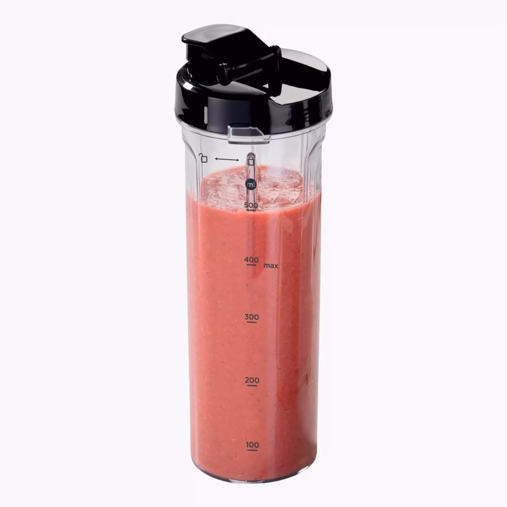 Kenwood Premium Power Blender 1500W Smoothie Blender With 2L Tritan Jar, 500ML Smoothie2Go Bottle & Lid, Blender Tamper/Food Presser, 6 Speed+3 Preset Programs, Ice Crush Function Blm91.640Ss Silver - Image 4