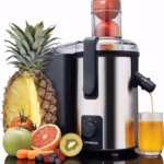 Kenwood Juice Extractor | 75mm Wide Feed Tube | 2 Speed | Transparent Juice Jug | Pulp Container | Silver/Black | JEM50.000BS - Image 5
