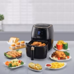 Black + Decker Digital 7-in-1 Multifunction Air Fryer 1500W 8.6L/1.4Kg Capacity With Rapid Hot Air Circulation For Frying, Grilling, Broiling, Roasting, and Baking AF5539-B5 - Image 5