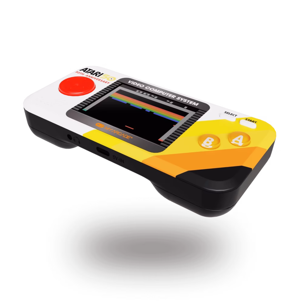 My Arcade Atari Pocket Player Pro: Portable Video Game System with 100 Games, 2.75" Color Display, Ergonomic Design - Image 2