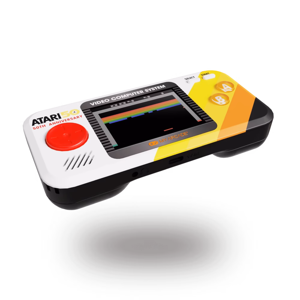 My Arcade Atari Pocket Player Pro: Portable Video Game System with 100 Games, 2.75" Color Display, Ergonomic Design - Image 3