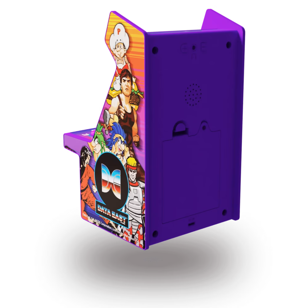 My Arcade Data East Hits Micro Player: 6.8" Fully Playable Mini Arcade Machine with 308 Games, 2.75" Display, Built-in Speakers - Image 4