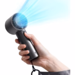 Jisulife Handheld Fan Pro1 - Gray Blue - Image 2