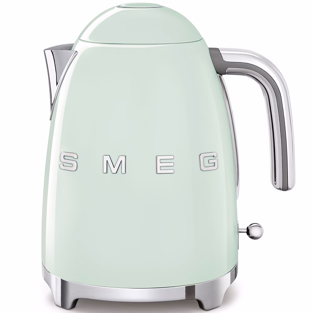 KLF03PGUK Smeg KLF03PGUK Pastel Green Kettle 1.7 Litre - Image 1