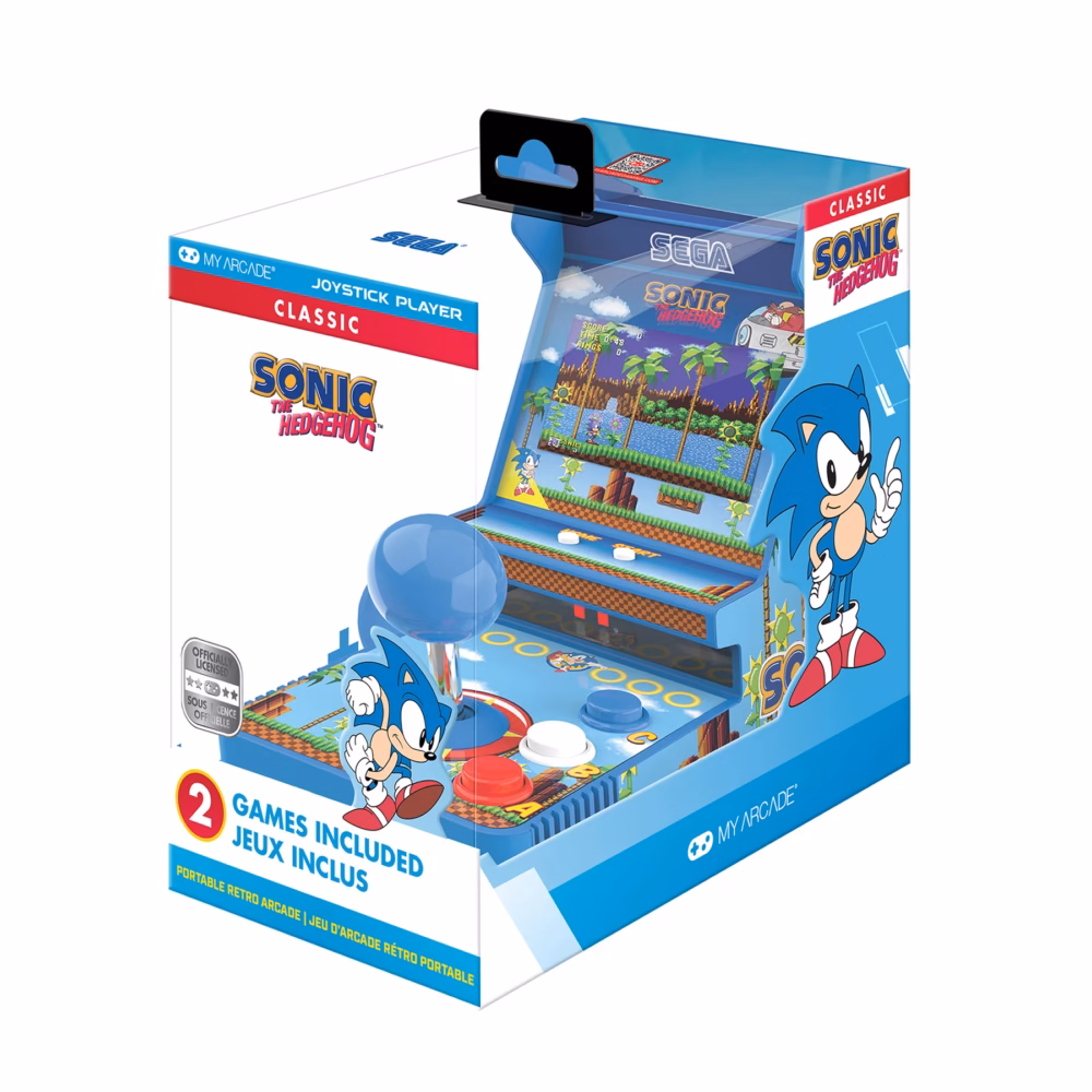My Arcade - DGUNL-7157 Sonic The Hedghog Joystick Player Portable Retro Arcade - Image 4