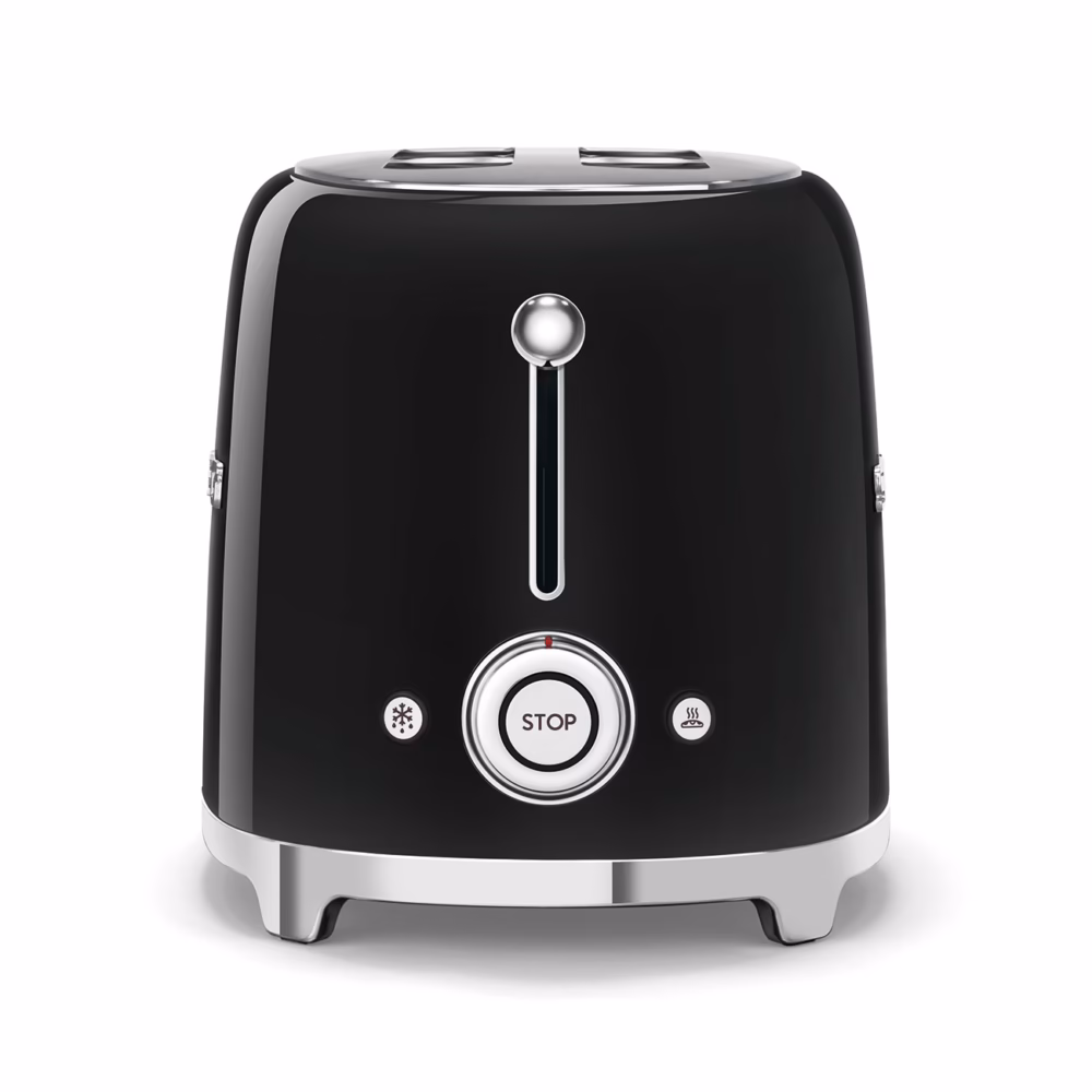 Smeg TSF01BLUK Retro 2 Slice Toaster, 6 Browning Levels - Image 2