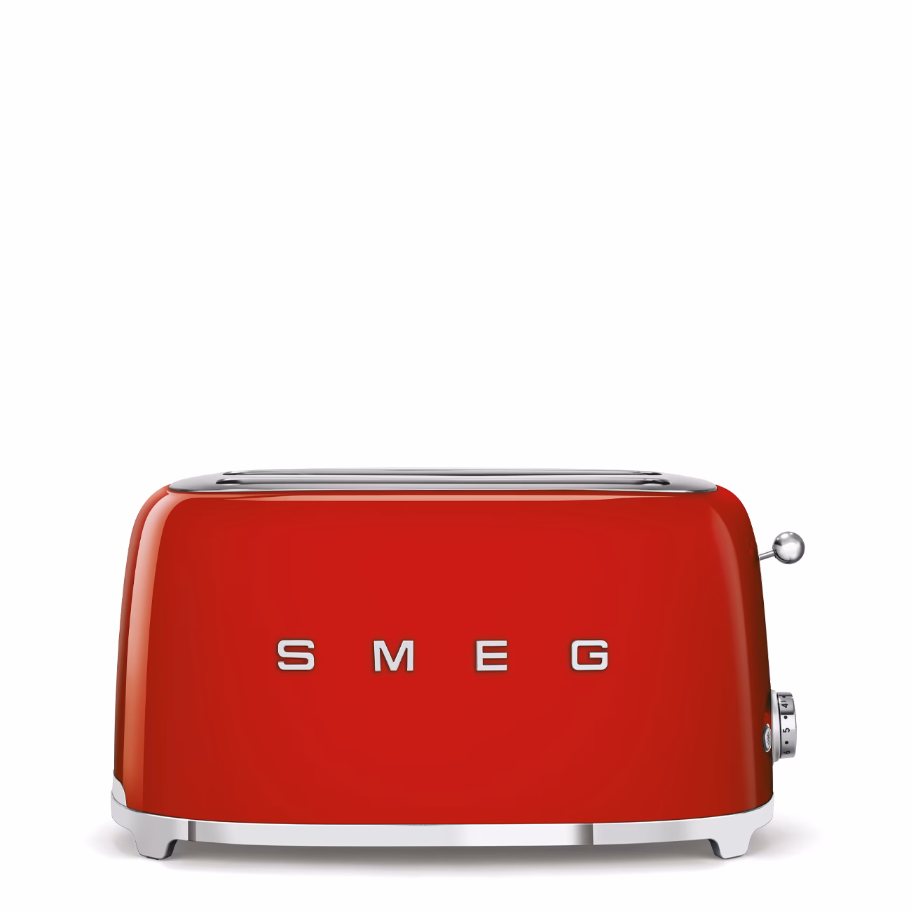 TSF02RDUK Smeg TSF02RDUK, 50's Retro Style 4 Slice Toaster - Image 1