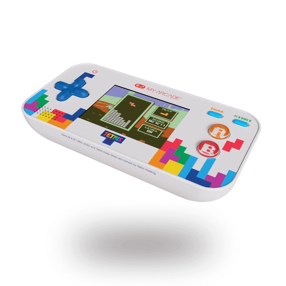 My Arcade Tetris Gamer V: Portable Video Game Sytem with 201 Games, 2.5" Full Color Screen, Pocket Size - Image 2