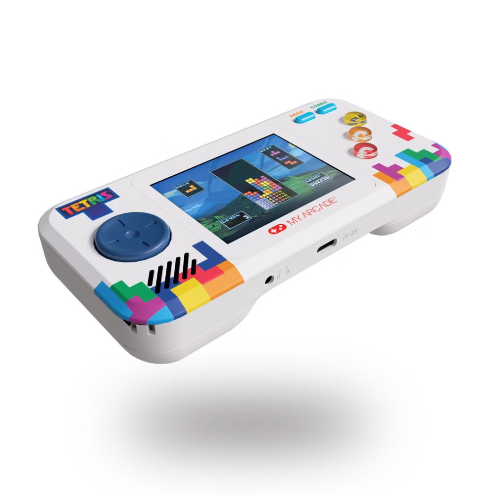 My Arcade Tetris Pocket Player Pro: Portable Game System, 2.75" Full Color Display - Image 2