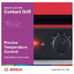 BOSCH Contact Grill Red 1800W - Image 4