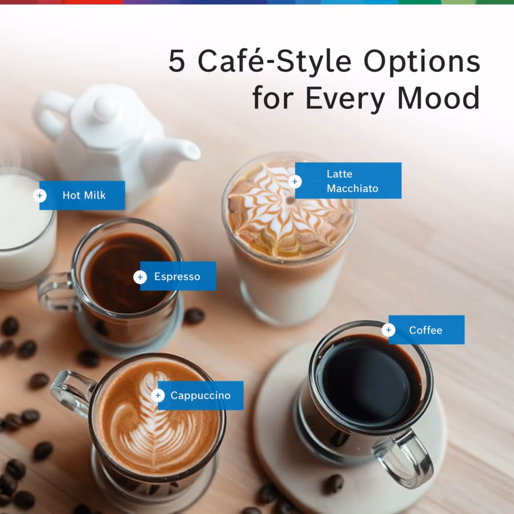 BOSCH Series 2 VeroCafe Fully automatic coffee machine, Silk Silver