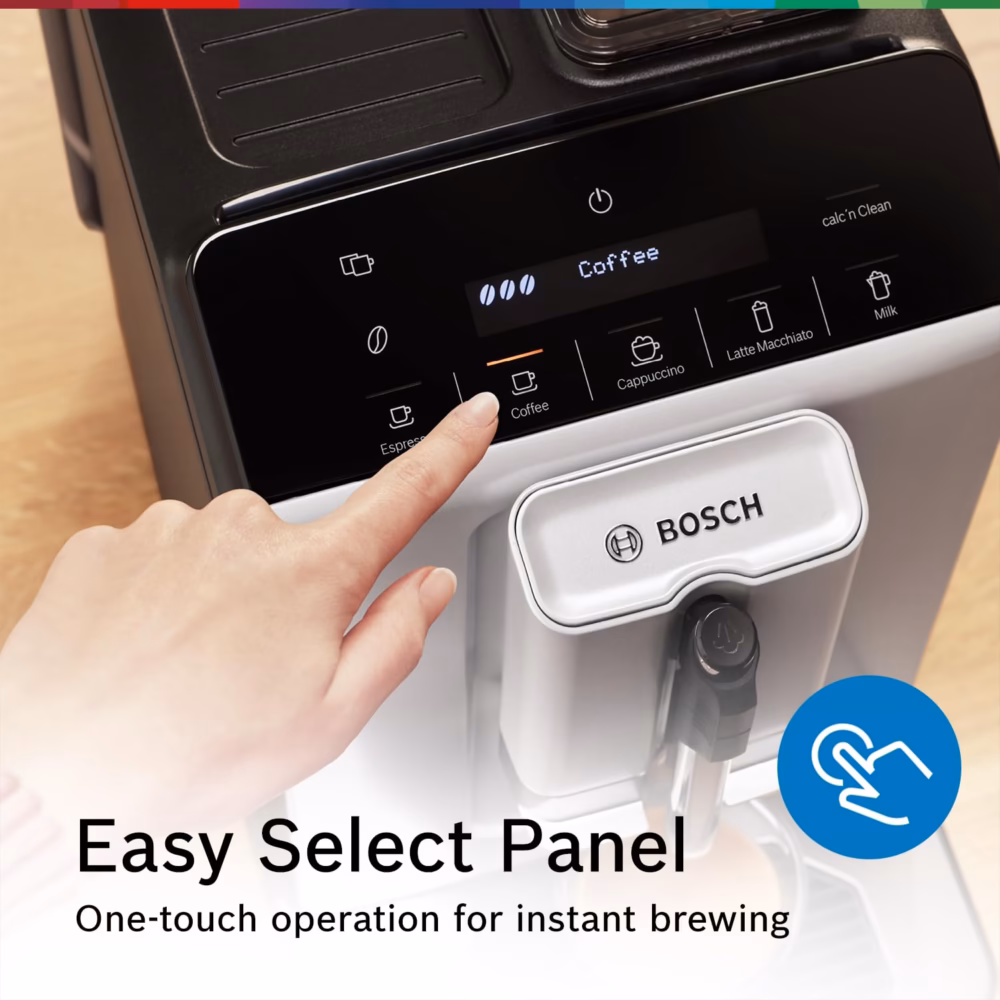 BOSCH Series 2 VeroCafe Fully automatic coffee machine, Silk Silver