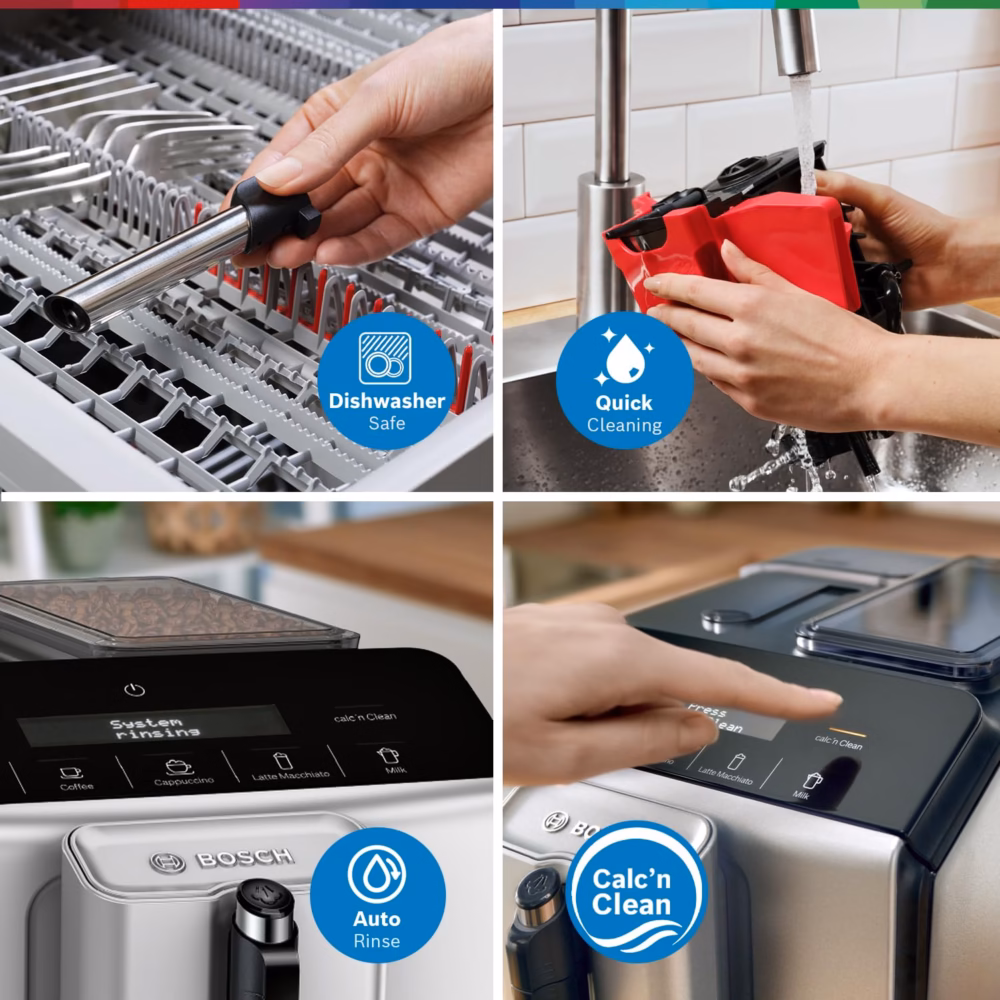 BOSCH Series 2 VeroCafe Fully automatic coffee machine, Silk Silver