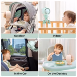 JisuLife Stroller Fan Life2 - Green - Image 3
