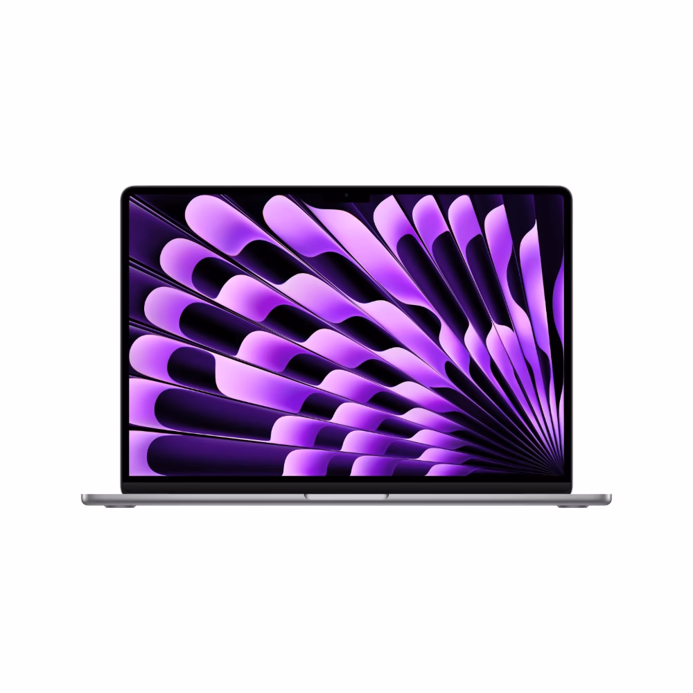 MacBook_Air_15_in_M3_Space_Gray_PDP_Image_Position_1__en-AE.jpg 15-inch MacBook Air: Apple M3 chip with 8-core CPU and 10-core GPU, 8GB, 512GB SSD - Space Grey - MRYN3AB/A - Image 1