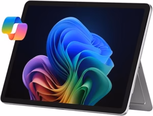 MICROSOFT SURFACE PRO COPILOT+ PC 12, TABLET SNAPDRAGON X PLUS PROCESSOR, 16GB RAM, 512GB SSD, TOUCHSCREEN, WI-FI 6E, PLATINUM