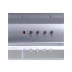 Series 4, Built-In Under-counter Hood 60cm, 68DB, 3 Speed, 260m³/h-Recirculation / 350m³/h-Ducted, Stainless Steel, Made in Turkey - Image 2