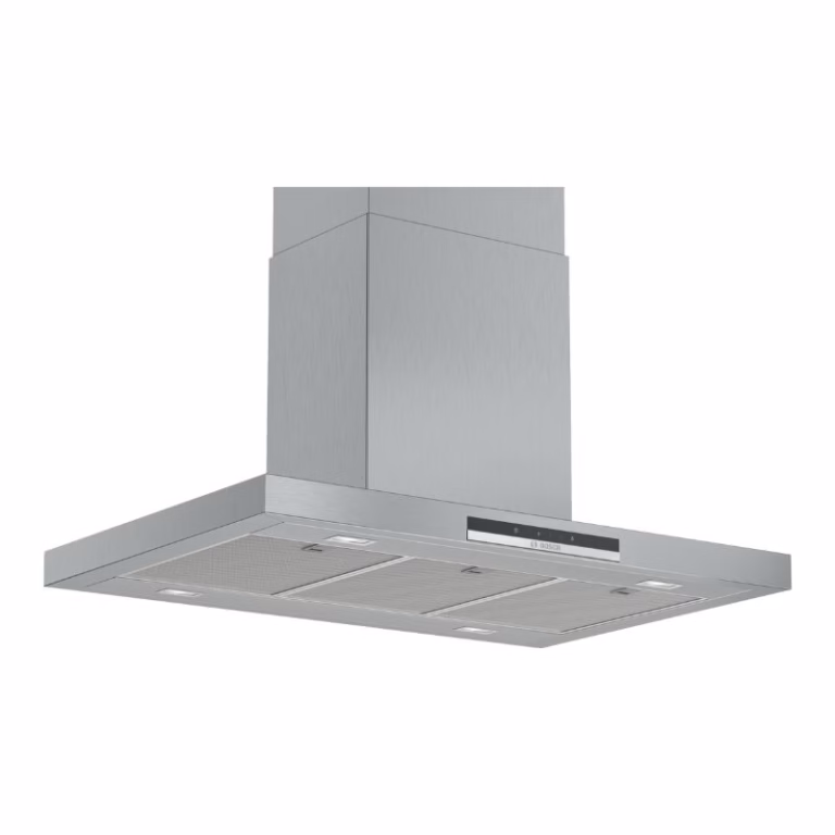 Series 4, Island Hood 90cm, 57DB, 3 Speed, 527m³/h-Recirculation / 754m³/h-Ducted, Stainless Steel, Made in Germany