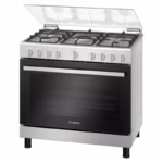 Series 2, Full Gas Cooker 90cm, Mechanical Timer, With Rotisserie, Stainless Steel, Made in Egypt