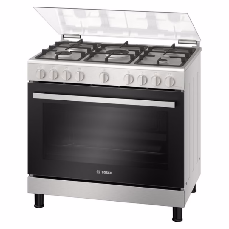 Series 2, Full Gas Cooker 90cm, Mechanical Timer, With Rotisserie, Stainless Steel, Made in Egypt