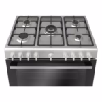 Series 2, Full Gas Cooker 90cm, Mechanical Timer, With Rotisserie, Stainless Steel, Made in Egypt - Image 2