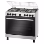Series 2, Full Gas Cooker 90cm, Mechanical Timer, Stainless Steel, Made in Egypt