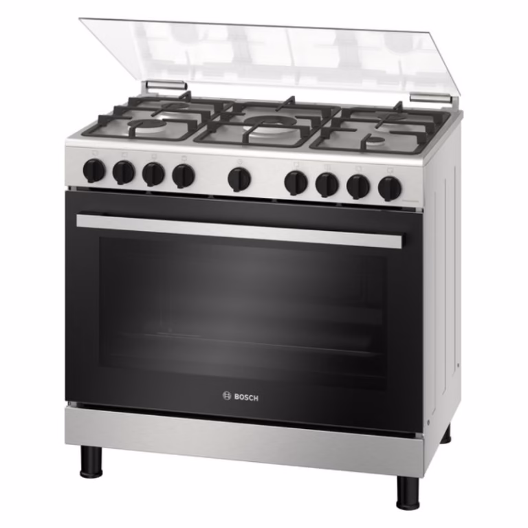 Series 2, Full Gas Cooker 90cm, Mechanical Timer, Stainless Steel, Made in Egypt