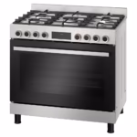 Series 8, Full Gas Hybrid Cooker 90cm, Digital Timer, Rotessirie, Stainless Steel, Made in Egypt