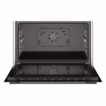 Series 8, Full Gas Hybrid Cooker 90cm, Digital Timer, Rotessirie, Black Glass, Made in Egypt - Image 4